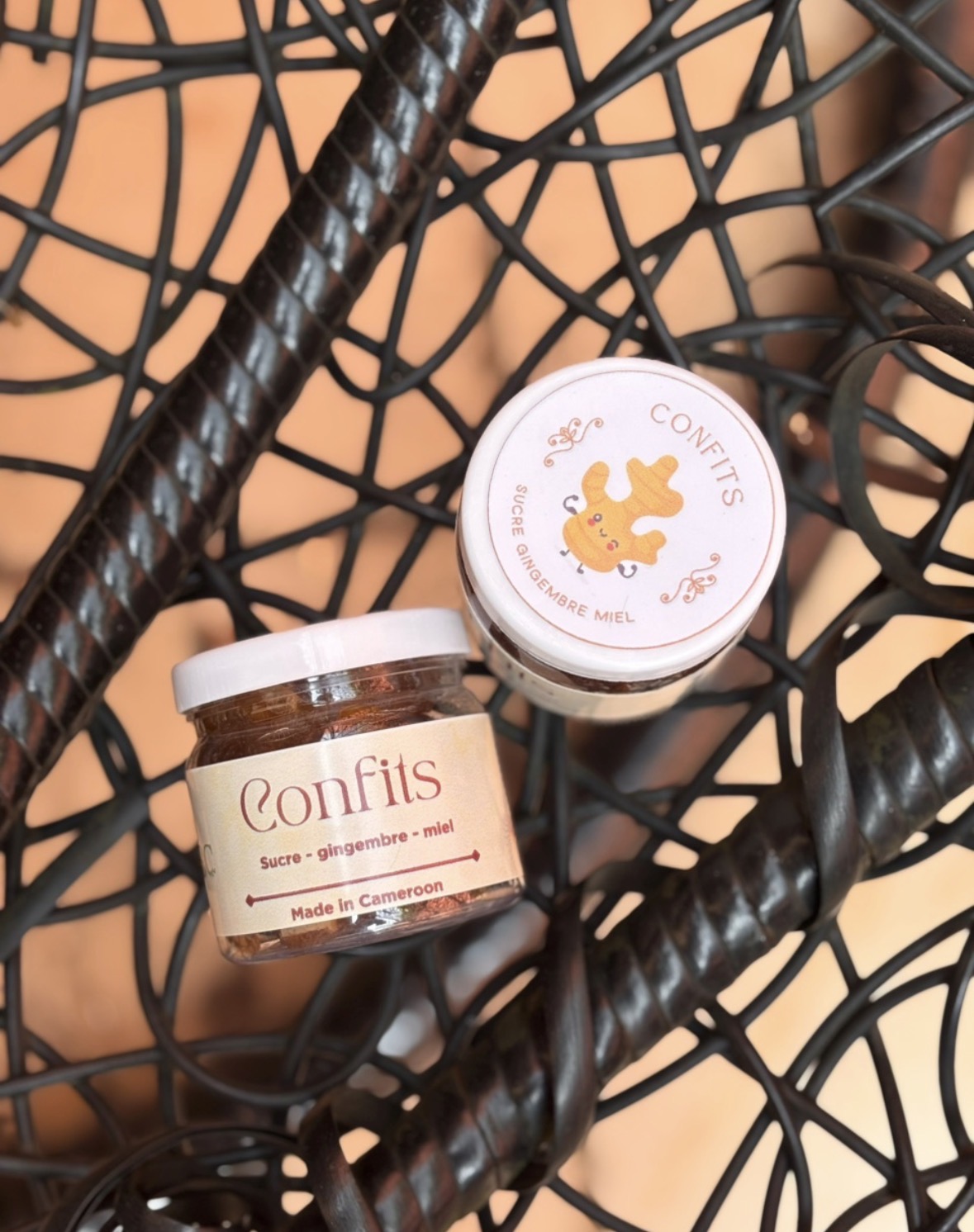 Confits gingembre et miel